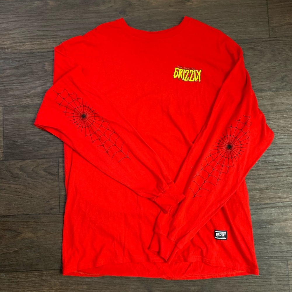 Grizzly x Marvel long sleeve RARE